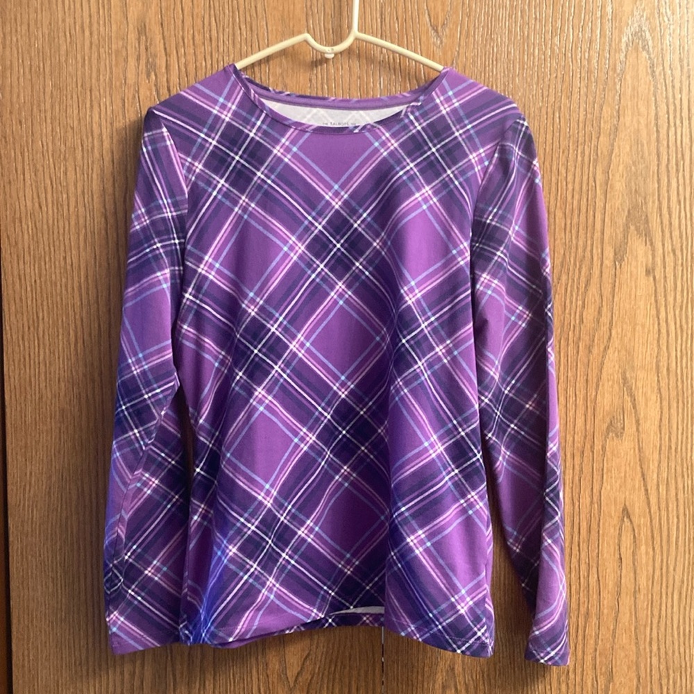 Talbots Long Sleeve Cotton/Spandex Top